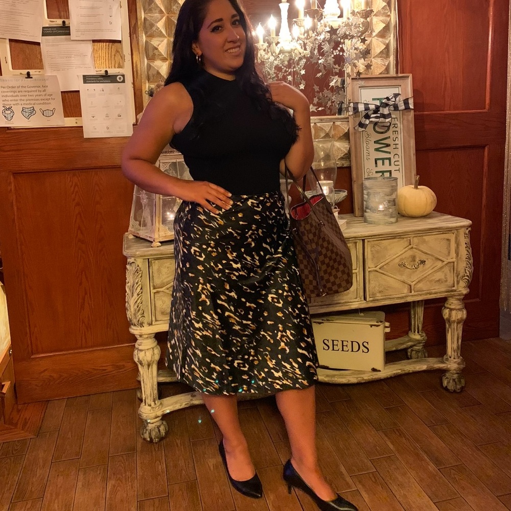 ✨MOVING SALE✨Express Leopard Print Women's Skirt